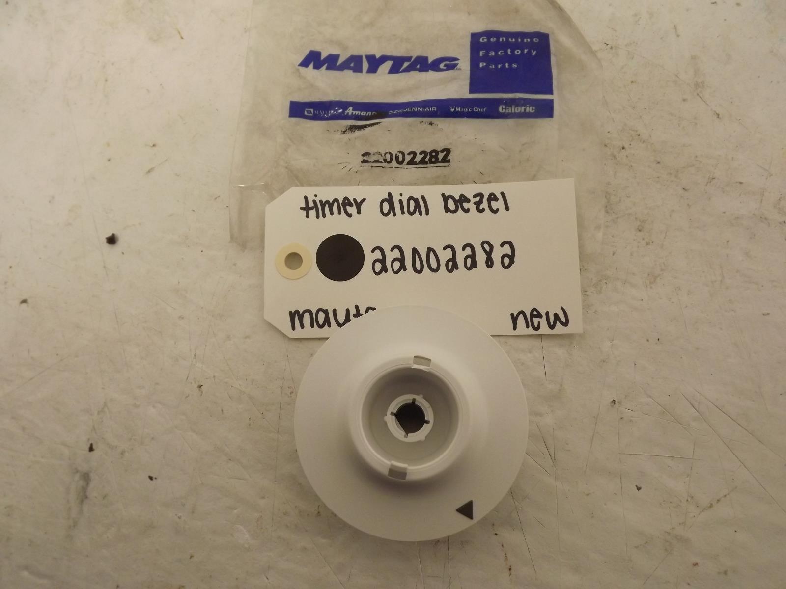 Maytag Washer 22002282 Timer Dial Bezel New OEM Maytag Washer 22002282 Timer Dial Bezel New OEM